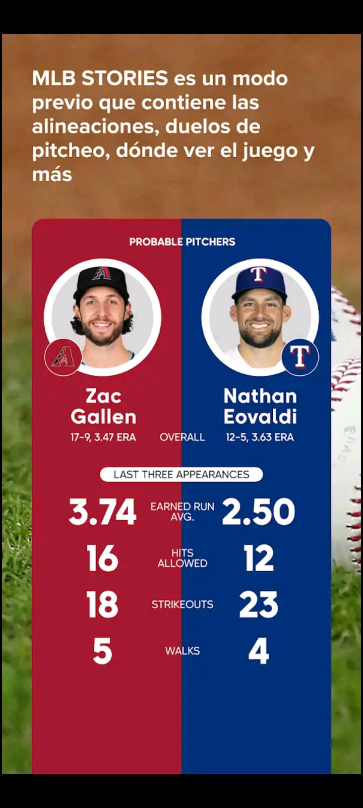 Ficha de 7 días MLB (1 perfil)