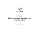 El cementerio sin lapidas y otras historias negras