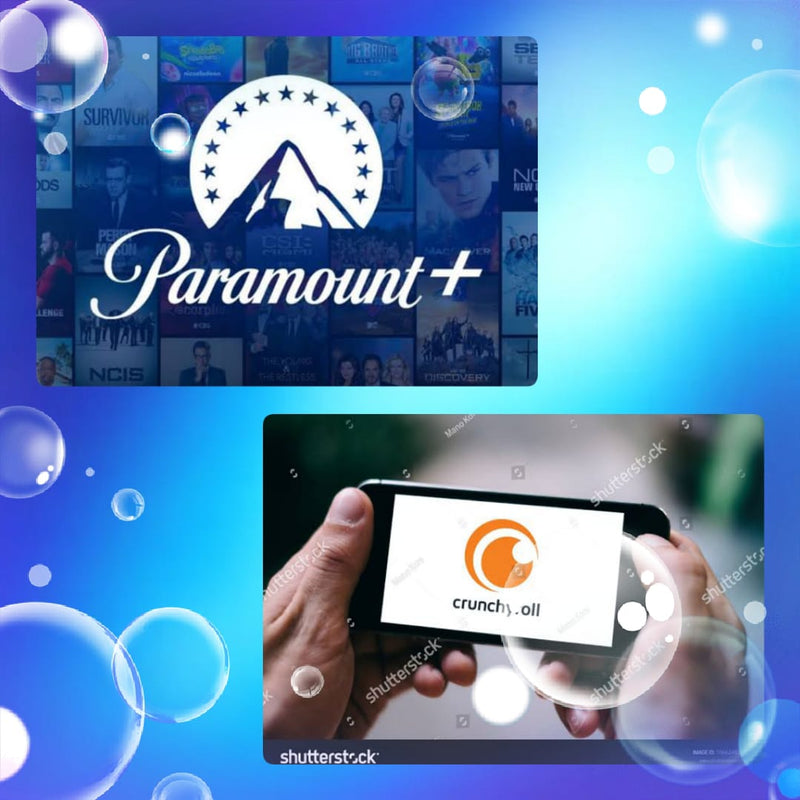 Paramount + Crunchyroll   x   2 meses