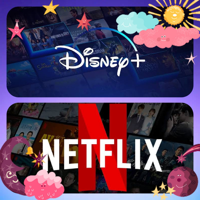 30 días de Netflix + Disney (1 perfil)