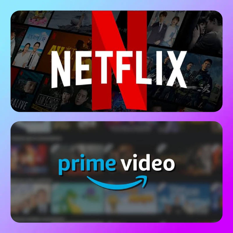 30 días de Netflix + Amazon prime (1 perfil)