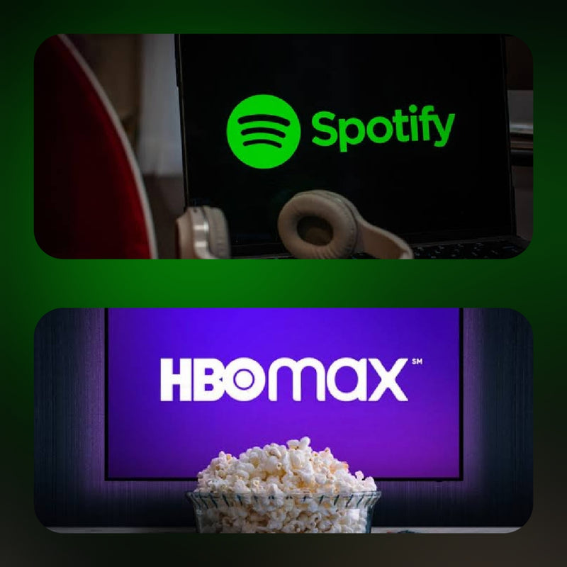 30 días de Spotify+ HboMax (1 perfil)