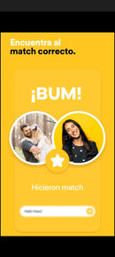 Suscripción a Bumble PREMIUM por 30 días