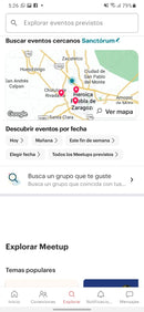 Meetup: Social Events & Groups Suscripción 30 días