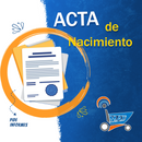 Acta de nacimiento  de cualquier estado
