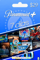 Ficha de 7 días Paramount (1 perfil)