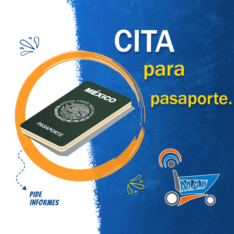 Cita para pasaporte.