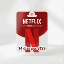 Ficha de 14 dias Netflix Premium (1 perfil)