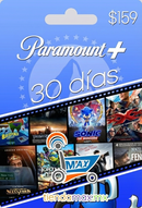 Ficha de 30 dias Paramount (3 perfiles)