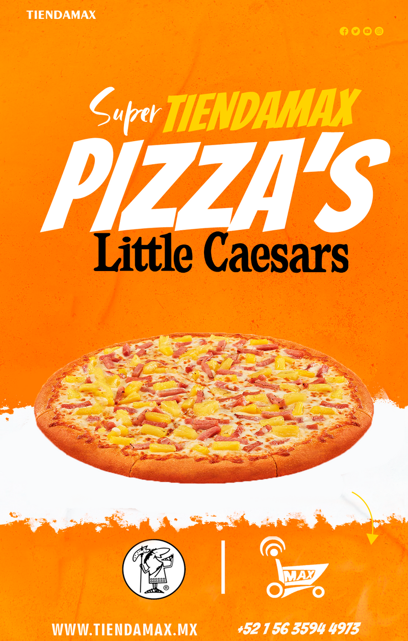 Pizza de Hawaiana (Little Caessar's)