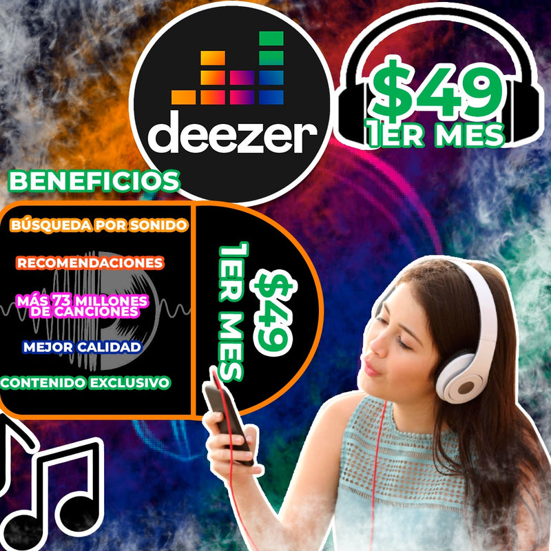 Deezer como la primera vez