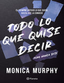 Todo lo que quise decir, pero nunca dije