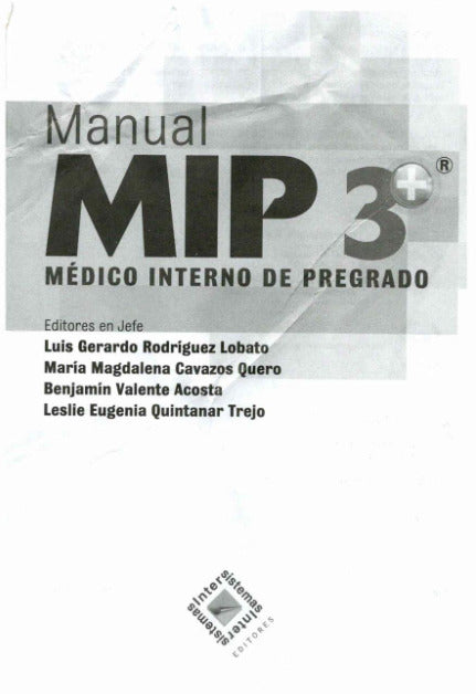 Manual del Médico Interno de Pregrado 3°