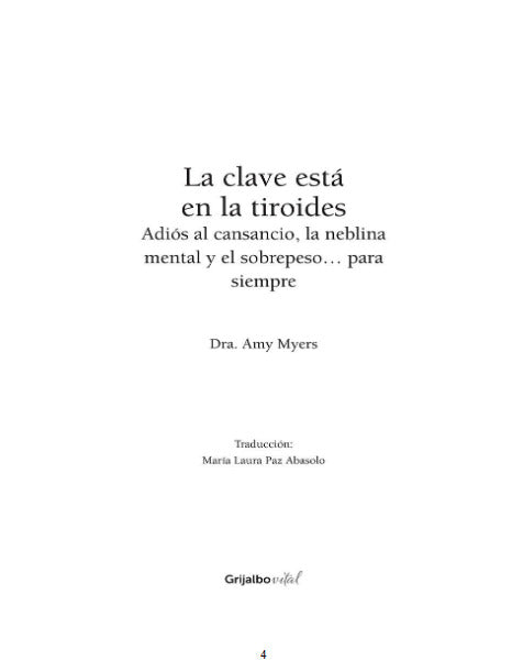 La clave está en la tiroides: Adiós al cansancio, la neblina mental y el sobrepeso... para siempre