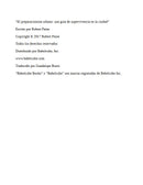 El preparacionista urbano: una guía de supervivencia en la ciudad