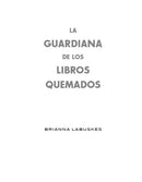 La guardiana de los libros quemados
