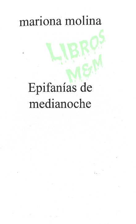 Epifanías De Media Noche