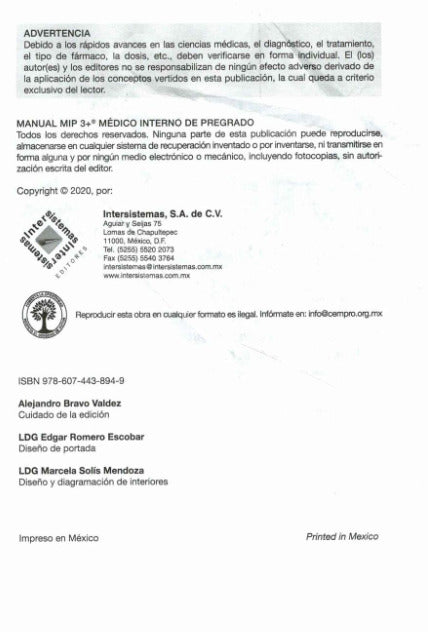 Manual del Médico Interno de Pregrado 3°