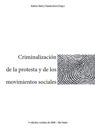 Criminalización de los movimientos sociales