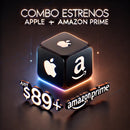 Combo estrenos (Apple+ Amazon prime)
