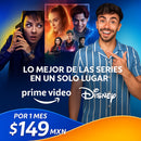 Disney + Prime en $149