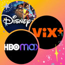30 días Disney + Vix + Hbo Max un mes