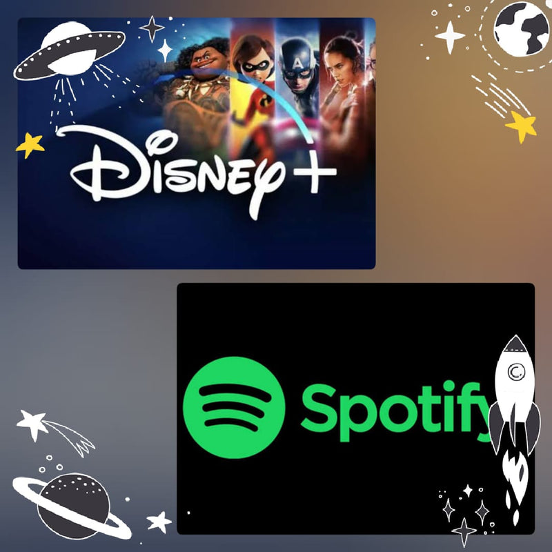 Disney + Spotify   x   2 meses