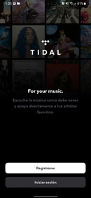 Suscripción a TIDAL durante 30 días por $119