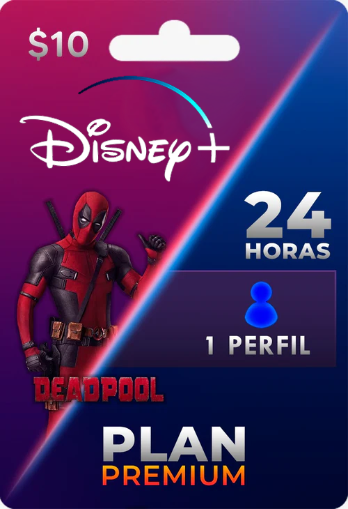 Ficha de 24 horas Disney (1 perfil)