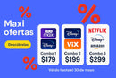 Vix + Disney + Prime Video por 199 (primer mes)