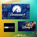 30 días Paramount+ Hbo Max + Disney un mes