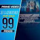 3 Meses Prime Video por solo $99
