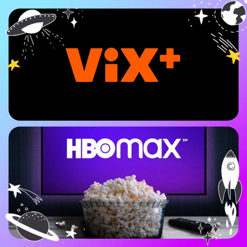 60 días Vix Plus + Hbo Max (1 perfil)