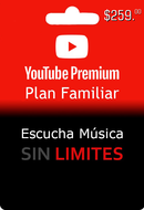 Ficha de 30 dias Youtube plan familiar