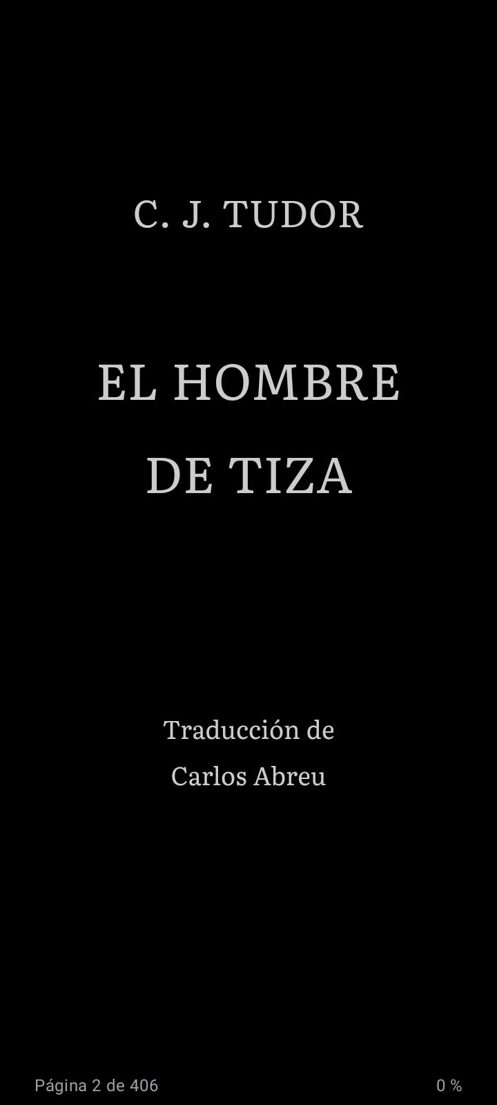 EL HOMBRE DE TIZA.