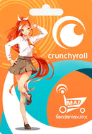 Ficha de 7 dias Crunchyroll (1 perfil)