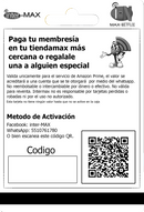 Ficha de 30 dias Amazon (3 perfiles)