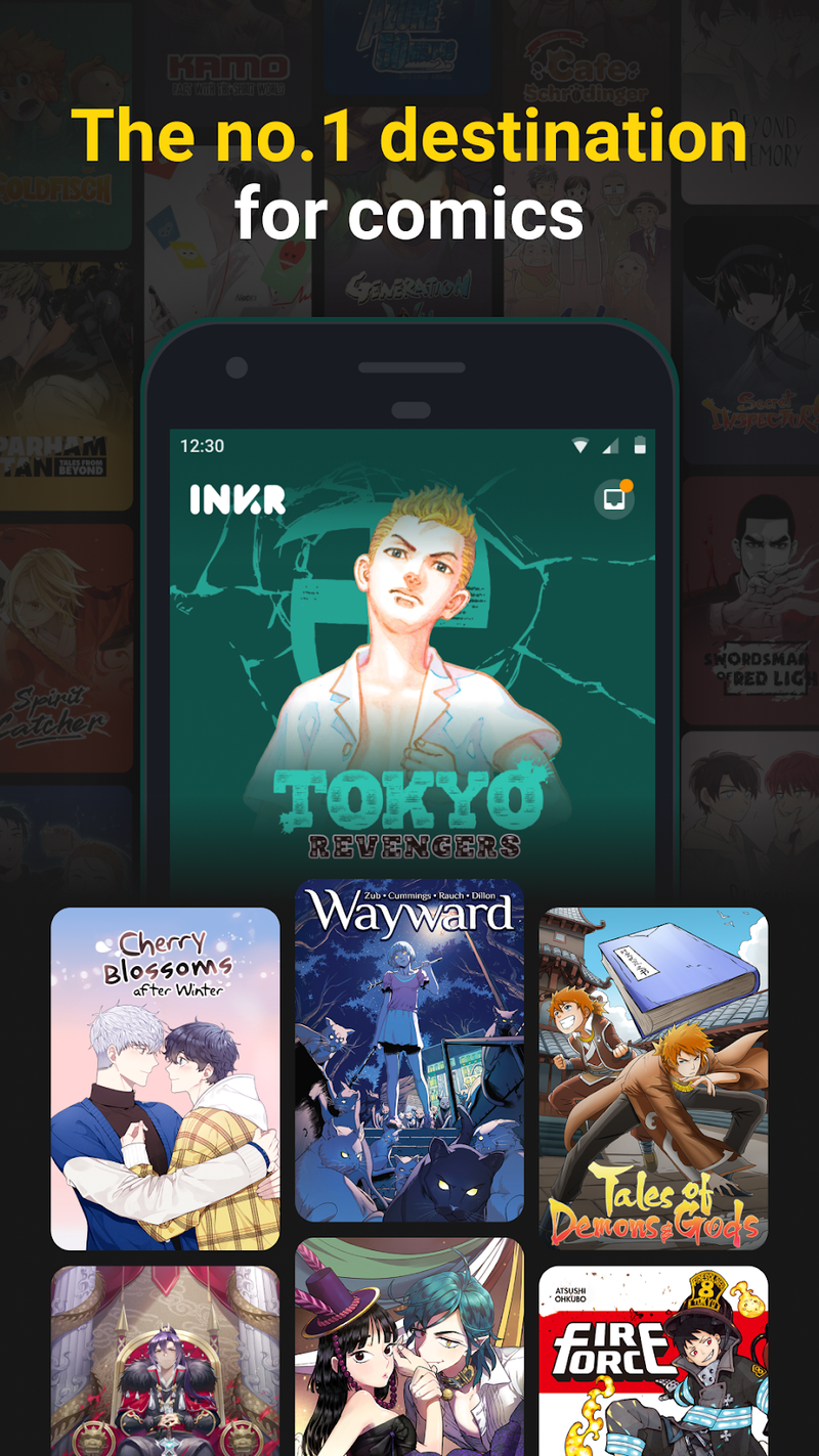 INKR — Comics, Manga, Webtoons (1 mes)