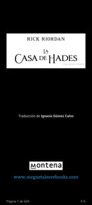 La casa de Hades (Los héroes del Olimpo 4)