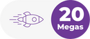 Paquete de 20 megas