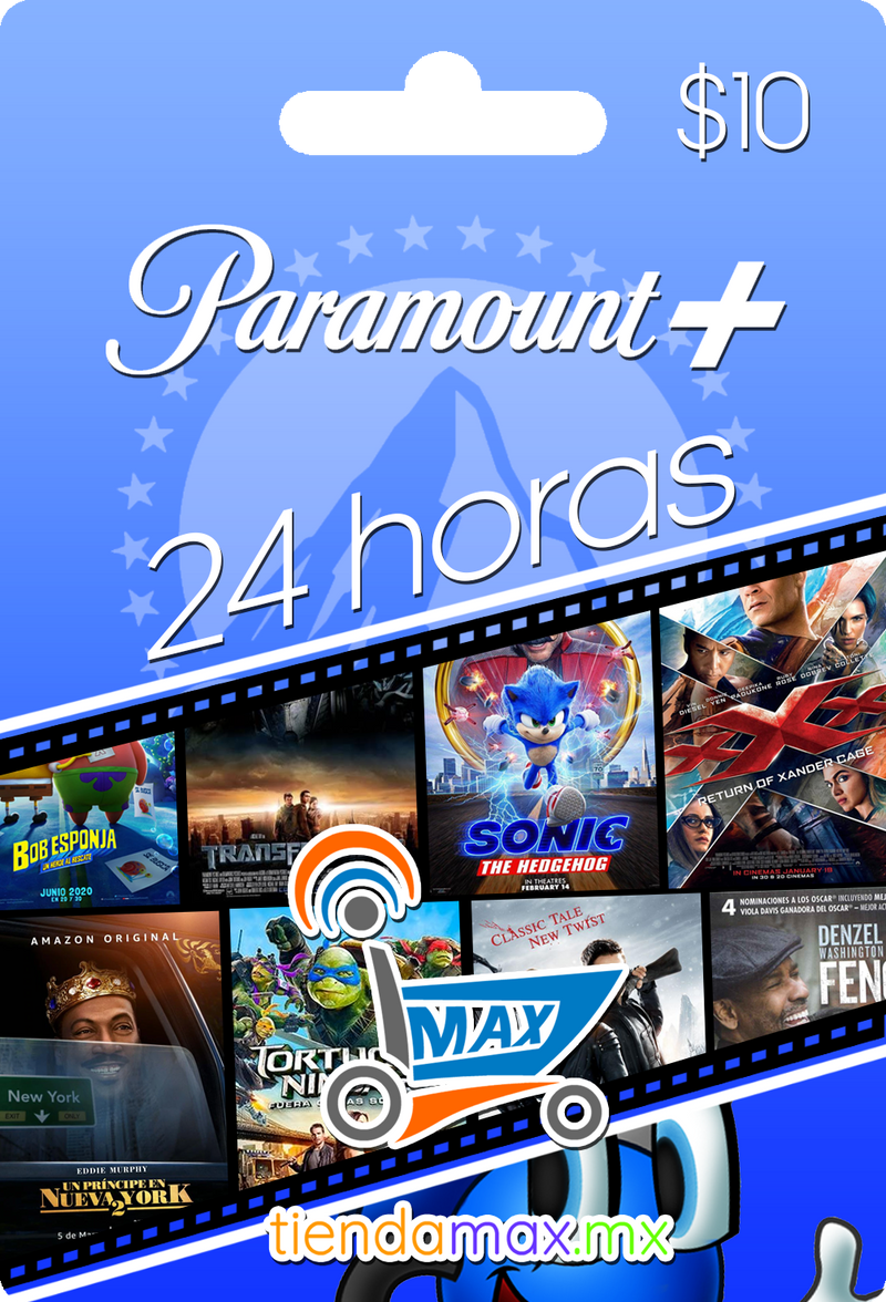 Ficha de 24 horas Paramount (1 perfil)
