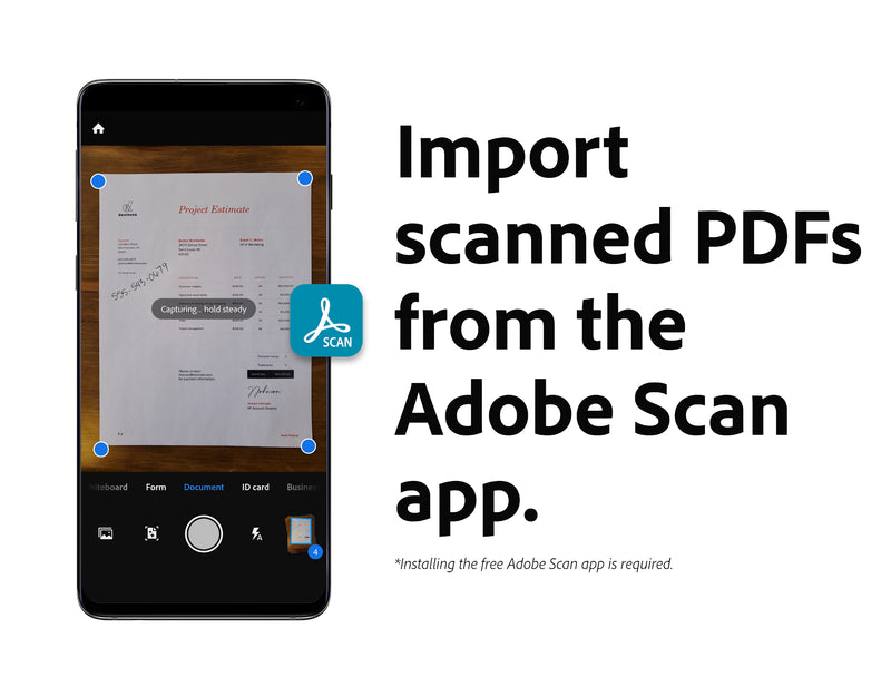 Suscripción a Adobe Acrobat Reader: Edit PDF por 30 días