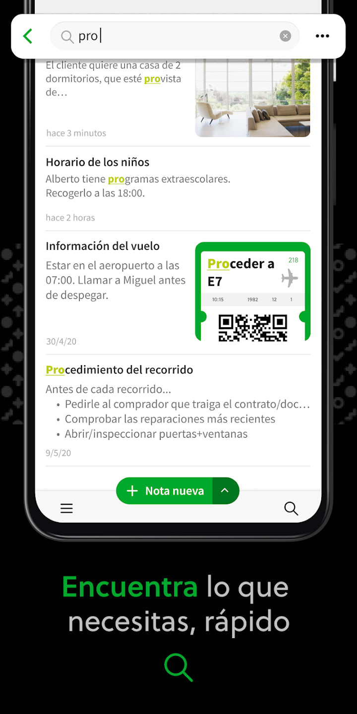 Suscripción a Evernote: Organizador de notas PROFESIONAL por 30 días